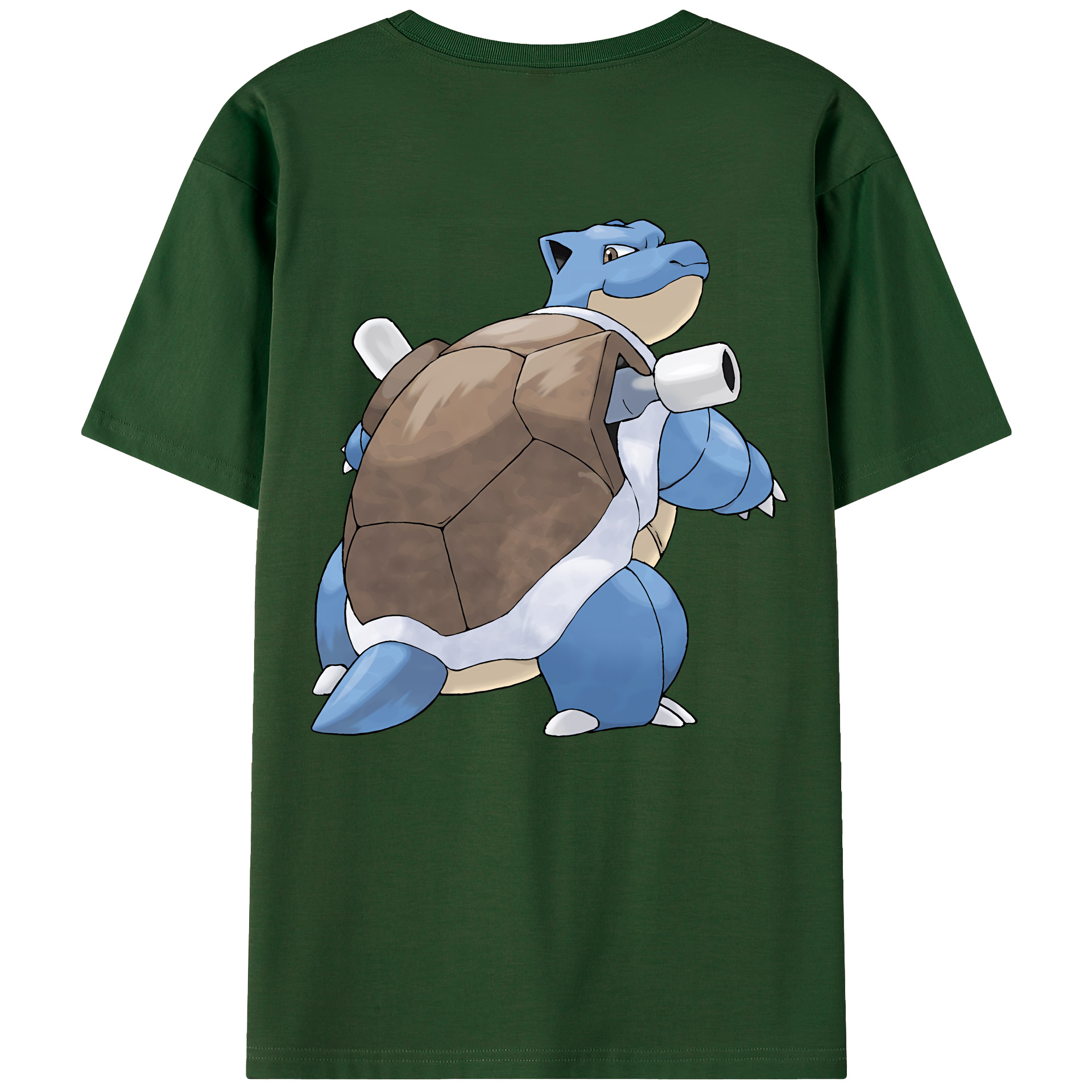 （画像用） ポケットモンスター Pokémon 綿100％半袖Tシャツ（背面プリント）